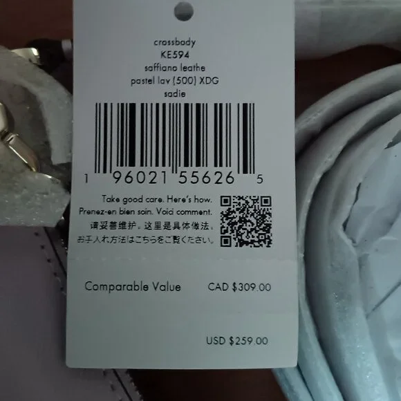 New kate spade Sadie Small Saffiano Leather Crossbody - Picture 4 of 4